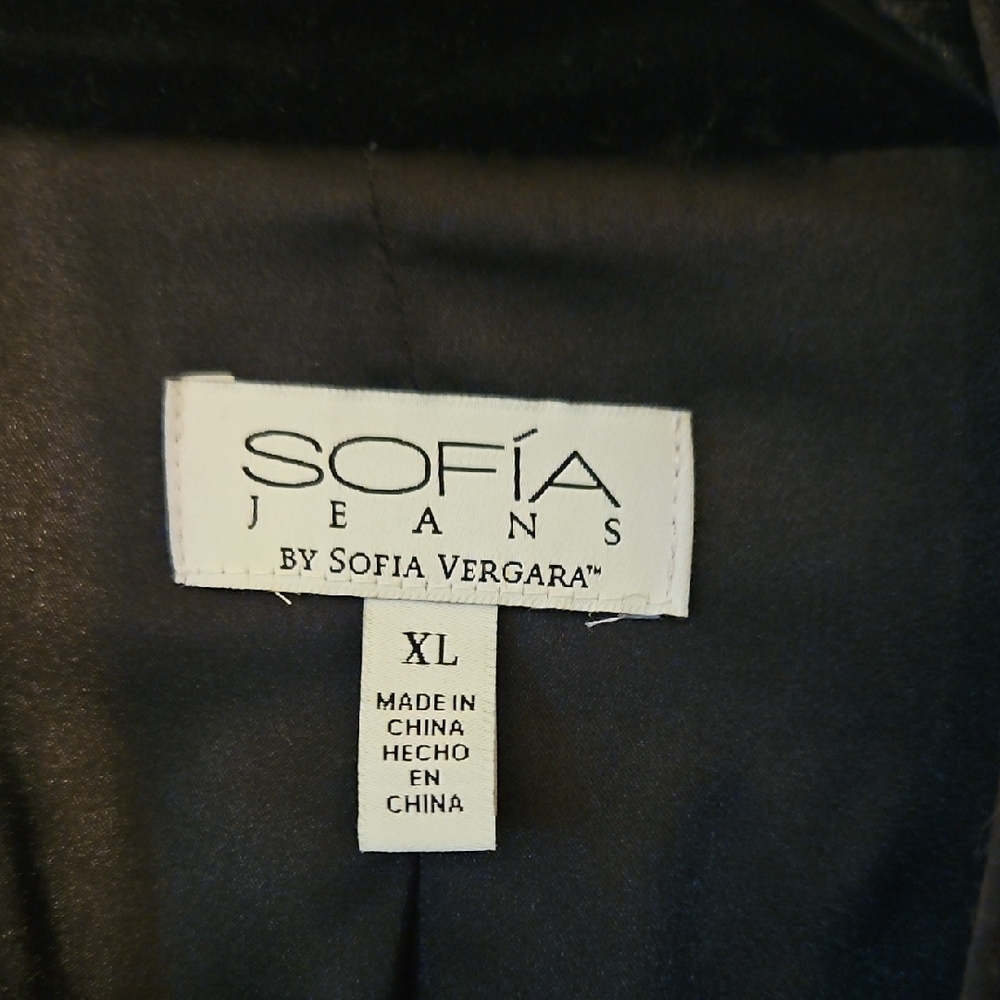 Sofia By Sofia Vergara Black Blazer - image 2